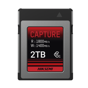 Memoria CFexpress tipo B / Clase 10 de 2 TB  / Especializada para Cǭmaras de Fotograf??a y Video  / 1800 MB/s Lectura / 1600 MB/s Escritura