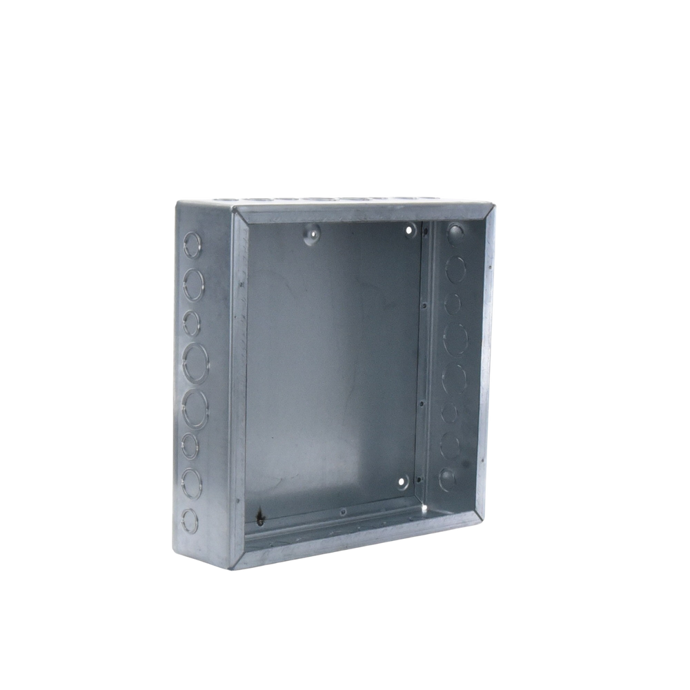 Caja Extra Grande 15"x15"x 4"/ Profundidad 4"/Entradas Laterales - Finales 4 Entradas de 1/2"- 3/4", 2 Entradas de 3/4" - 1" y 2 Entradas de 1"- 1 1/4"/ Incluye tapa / Incluye tapa. - Imagen 4