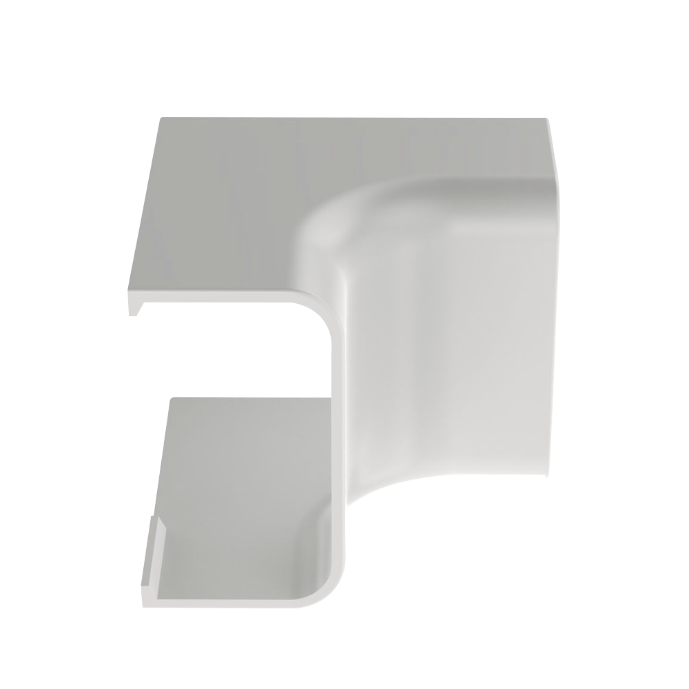 Esquinero interior, para uso con canaleta LD10, material ABS, Color Blanco - Imagen 4
