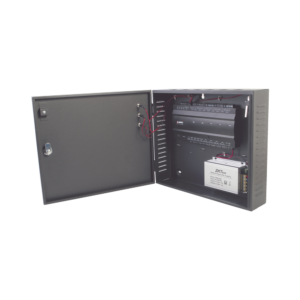 Controlador de Acceso 4 Puertas / 3,000 Huellas 30,000 Tarjetas / TCP/IP / Gabinete Met?lico y Fuente 12V 5A