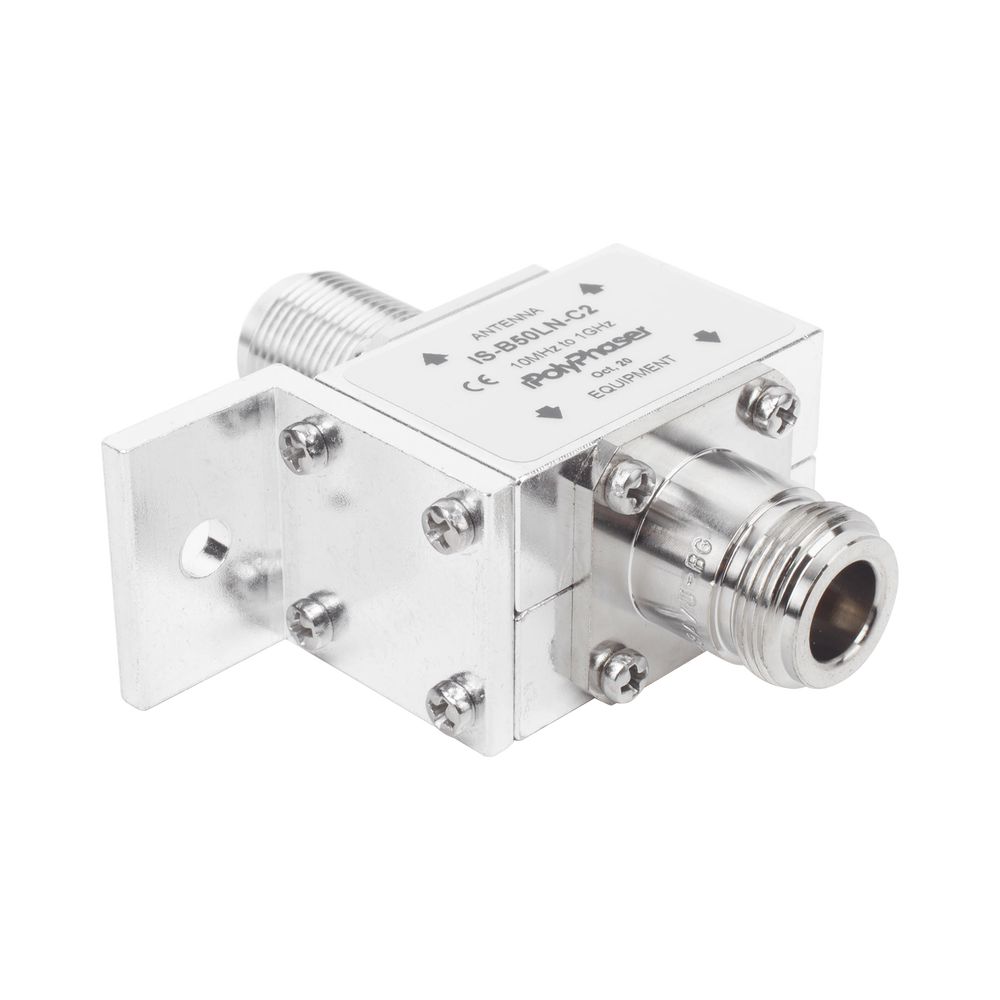 Protector Coaxial RF / 125-1000 MHz / 50 ? / Conectores N Hembra / Bloqueo DC / 40 kA - Imagen 3