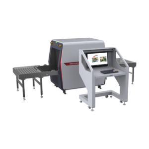 Máquina para Inspección por Rayos X con Algoritmo de Reconocimiento Inteligente para Equipaje de Mano / Túnel de 60 x 40 cms / 4 Cámaras Integradas de 2 Megapixel (+30 dias de Grabación)