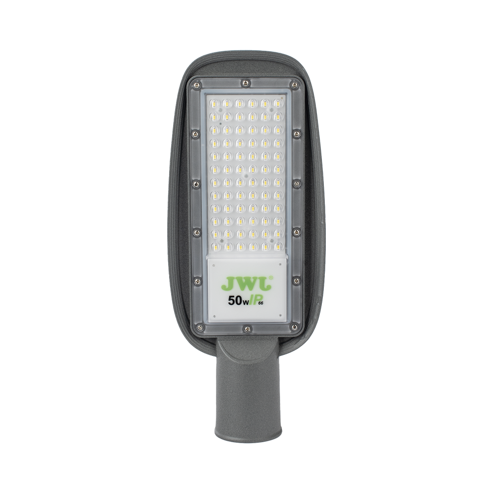 Luminaria LED de 50 W/ 100 - 265 V CA ~50/60 Hz / Fotocelda / Color Blanco/ Dimensiones 160 x 390 x 78 mm / Ángulo de Luz 135°. - Imagen 2