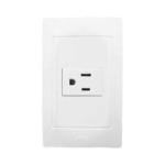 Contacto Sencillo de 127 V~60 HZ 15 A/ Color Blanco.