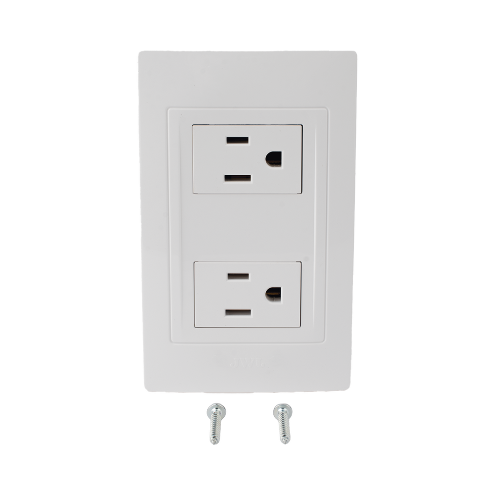 Contacto Dúplex de 127 V~60 HZ 15 A / Color Blanco. - Imagen 5
