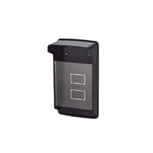 Carcasa Protectora Universal Color Negro con Tapadera de Acrílico / Medidas 245 × 143 × 83 mm / Compatible con Múltiples Modelos de Control de Acceso