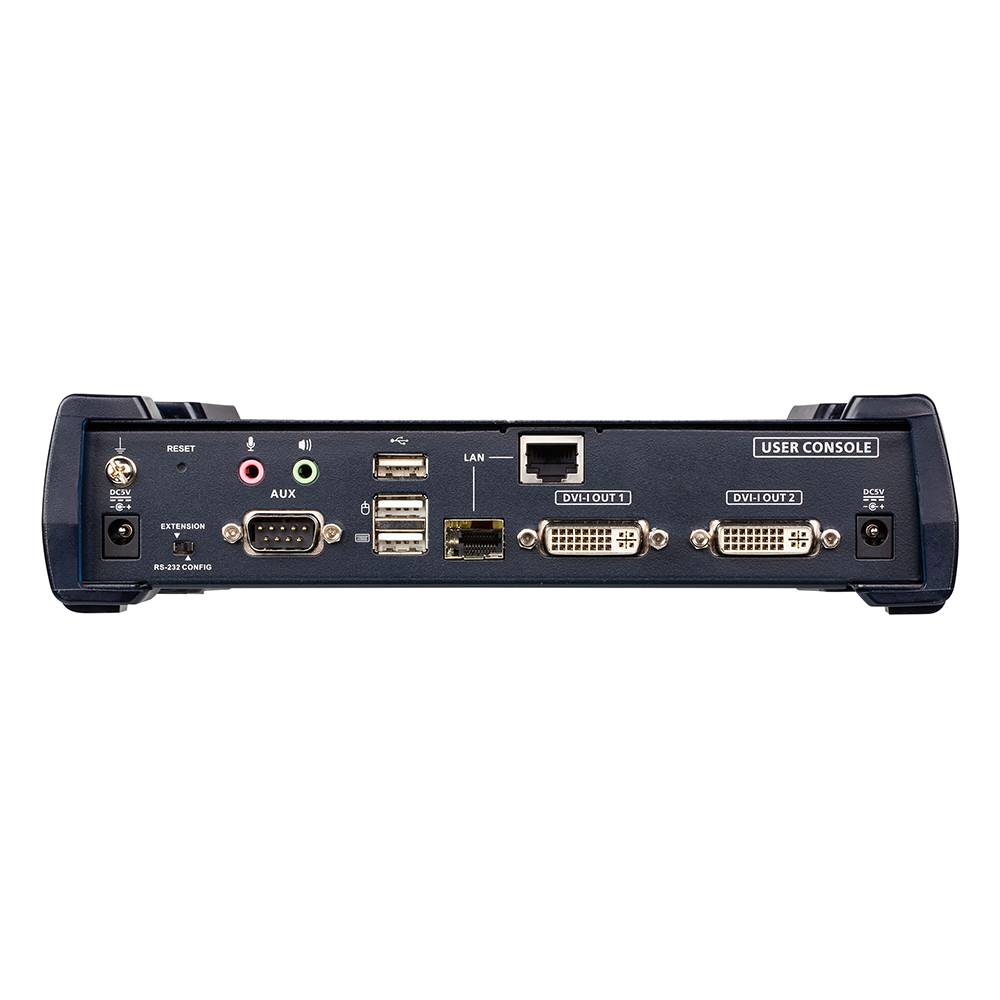Receptor KVM IP |??Dual Display USB |??Baja Latencia |??1920 x 1200 60Hz | RS232 - Imagen 3