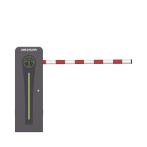 Barrera Vehicular con Brazo Abatible por Colisión 4 mts INCLUIDO / Derecha / Alto Desempeño / Brushless / Semáforo Rojo-Verde en Gabinete / Incluye 2 Controles Remotos