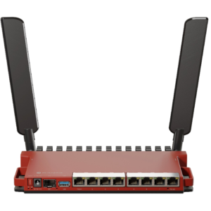 Router inalǭmbrico  2.4GHz AX / 8 puertos Gigabit /  1 SFP 2.5Gbps/ Soporta contenedores