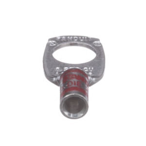 Zapata de compresión LCA8-38-L, para cal. 8 Awg, Barreno para tornillo prisionero de 3/8, 1 Pz