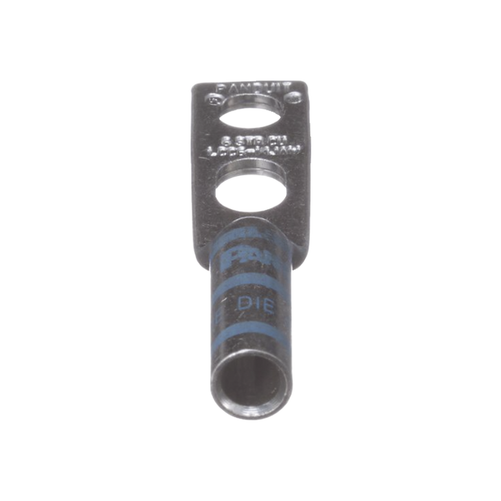 Zapata de compresión LCC6-14JAW-l para cal. 6 Awg, Doble barreno para tornillo prisionero de 1/4, 1 pz - Imagen 3
