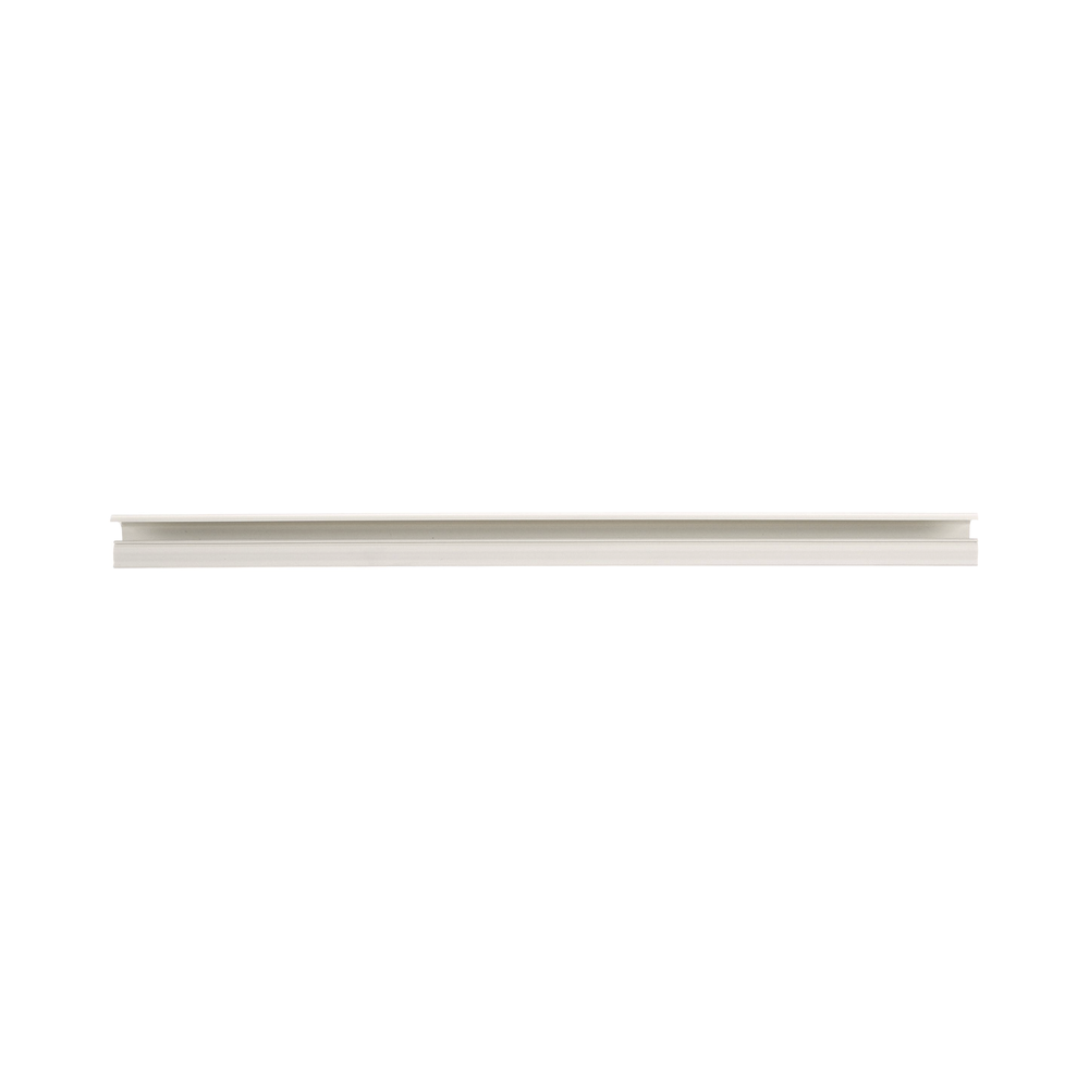 Canaleta LD10 de PVC rígido, con cinta adhesiva para instalación sin herramientas, de 38.4 x 24 x 1828.8 mm, Color Blanco Mate - Imagen 2