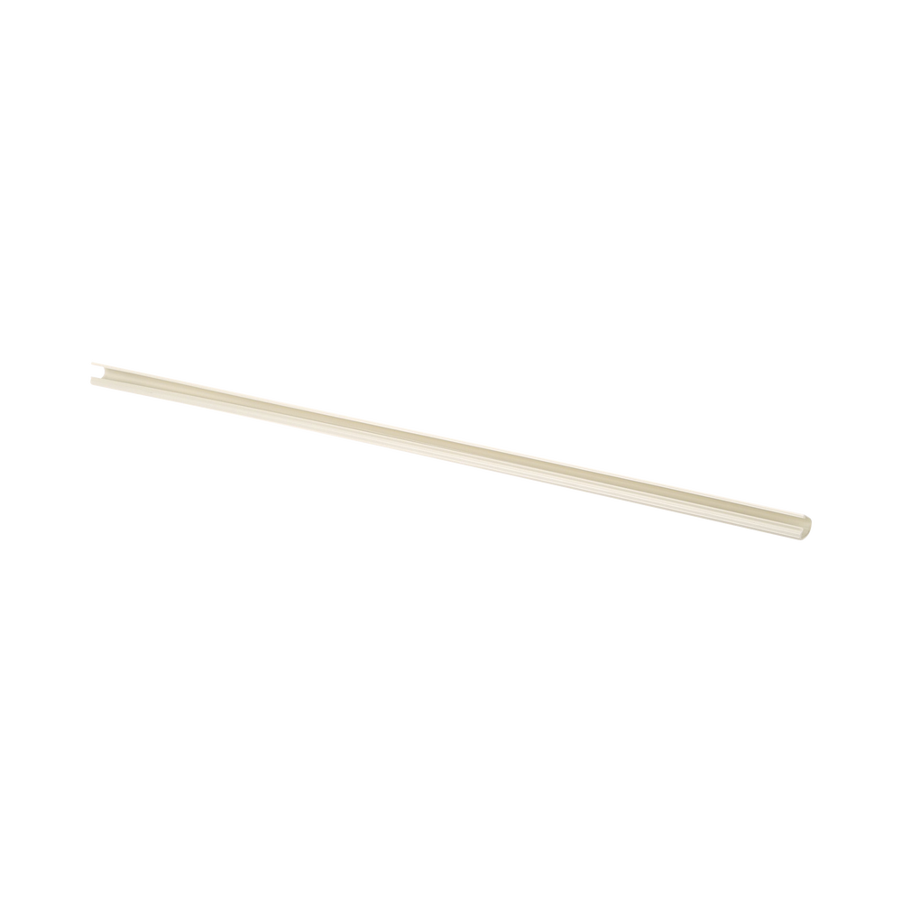 Canaleta LD3 de PVC rígido, con cinta adhesiva para instalación sin herramientas, 19.6 x 11.2 x 1828.8 mm, Color Blanco Mate - Imagen 3