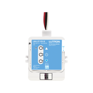 (RadioRA2) Relay control de iluminación 0-10V, carga 5A, 120/277V, compatible con RadioRA2, RA2Select y RR3.