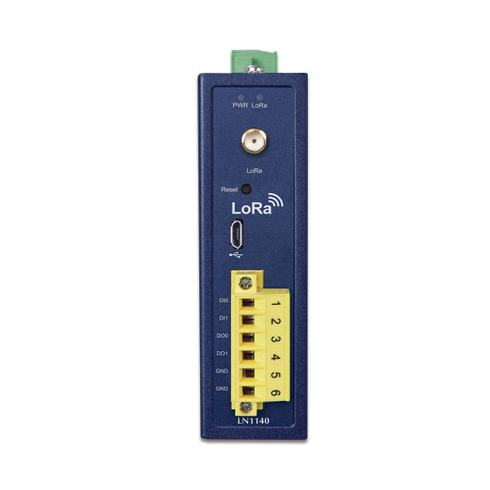 (LoRa) Controlador de nodo industrial IP30, Dos Interfaces de Entrada y Salida Digital,Soporta Protocolo LoRaWAN Clase C, - Imagen 2