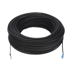 Rollo de Fibra ?ptica Drop Redonda G657A2 Monomodo Simplex de 150 Metros (492.13 Pies) con Conectores SC/UPC-SC/UPC para Instalaciones A?reas, Subterr?neas o a la Intemperie