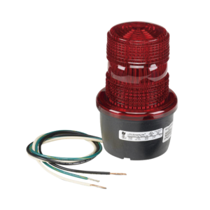 Luz de advertencia LED serie Streamline, 120 Vca, montaje tipo T, rojo