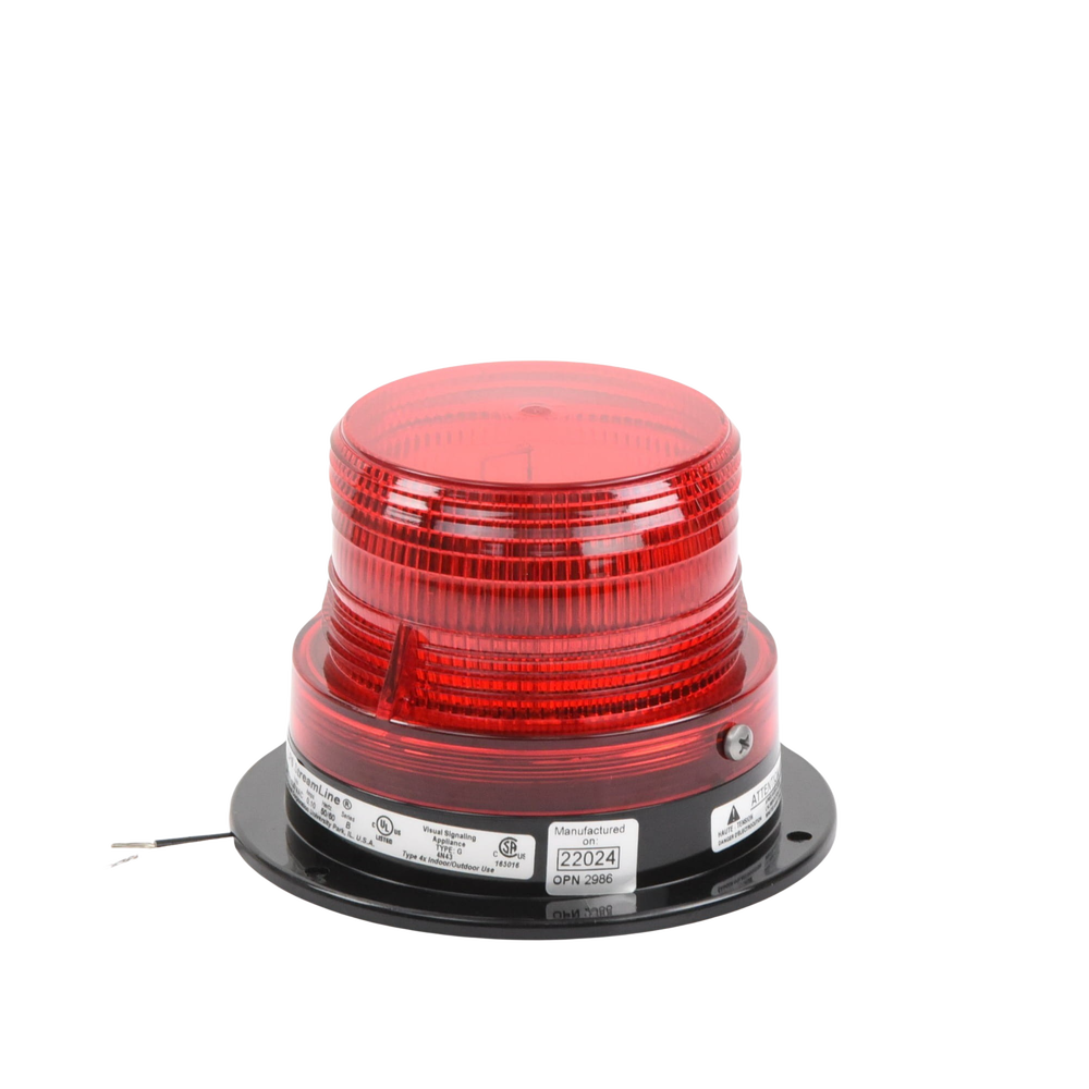 Estrobo Serie Streamline, Mini, 120 Vca, Rojo - Imagen 4