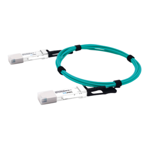 Cable AOC QSFP56 de 200 Gbps a 200 Gbps / Cable de fibra ??ptica Activo / Longitud: 1 metro