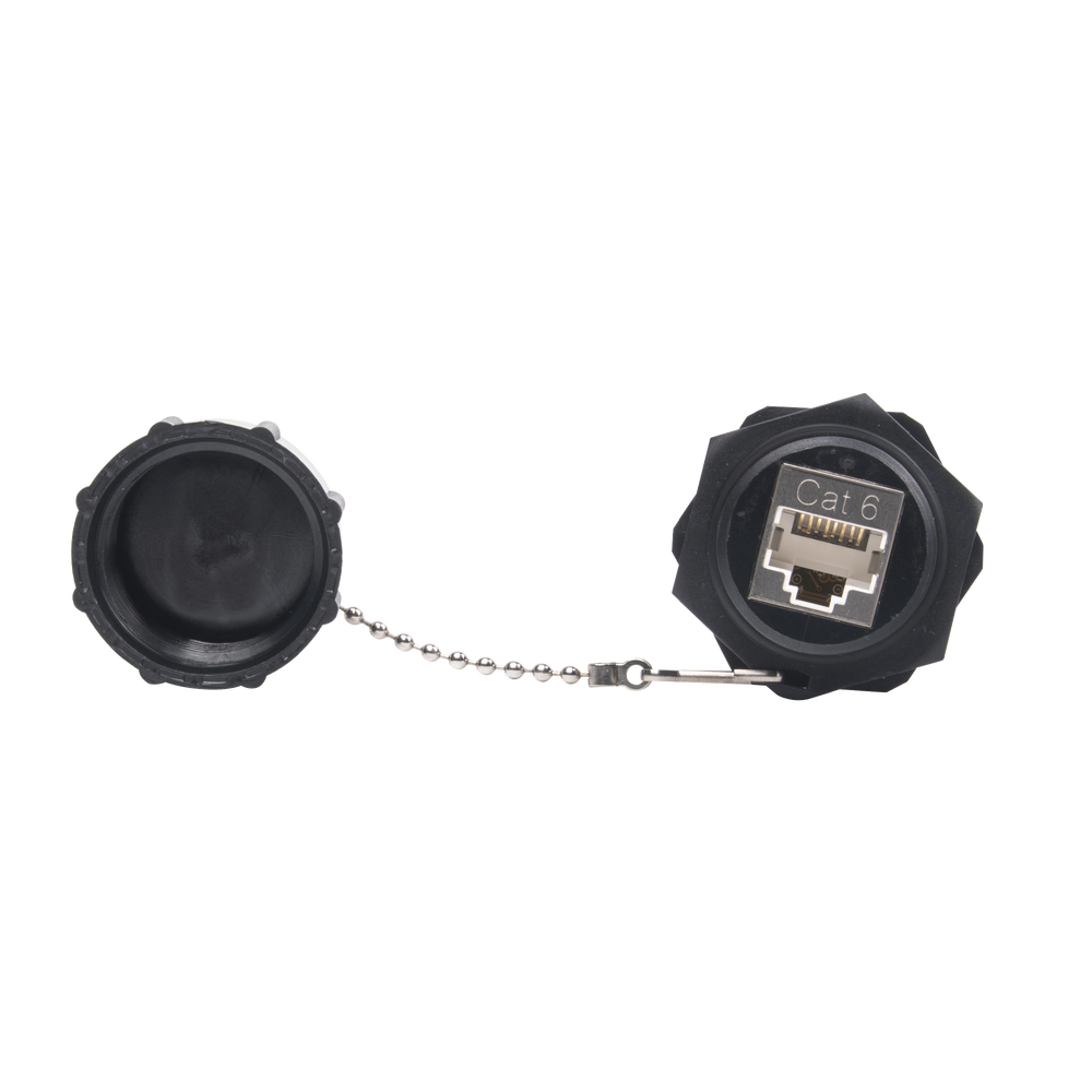 Acoplador Industrial RJ45-RJ45 Categor?a 6 Blindado IP67 (Waterproof) - Imagen 2