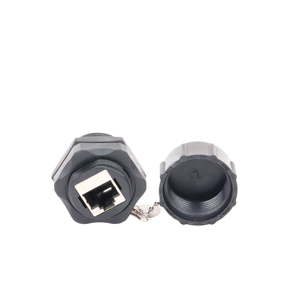 Acoplador Industrial RJ45-RJ45 Categor?a 6 Blindado IP67 (Waterproof) - Imagen 3