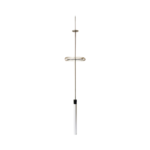 Pararrayos Dipolo Corona / Aluminio / Radio Protecci?n 72? / 1.7 m (5.6 ft) / Efecto Ionizaci?n