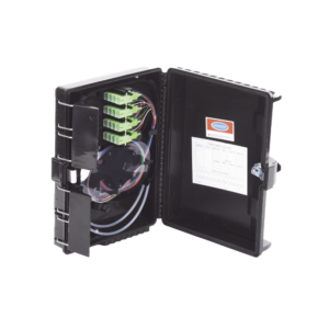 Cierre de Empalme para 24 Fusiones de Fibra ?ptica, Interior/Exterior, con 16 Acopladores SC/APC y Splitter 1x16 SC/APC Incluido, IP65