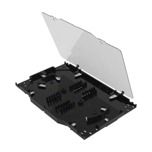 Charola de Empalme para Fibra ?ptica, Protecci?n para 24 Empalmes de Fusi?n o Mec?nicos, Compatible con Distribuidor LPODF8024