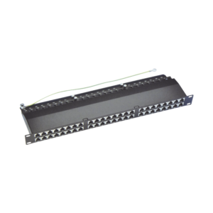Panel de Parcheo de Impacto (110) Blindado de 48 Puertos Cat6A