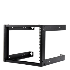 Rack Abierto de montaje en Pared, de 19in, 8 Unidades de rack