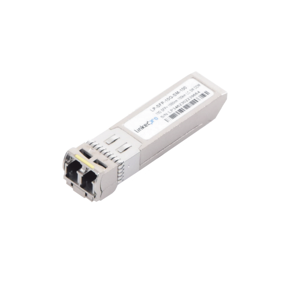 Transceptor ??ptico SFP+ (Mini-Gbic) / Monomodo 1550 nm / 10 Gbps / 10GBASE-ZR / Conectores LC/UPC Dǧplex / DDM / Hasta 100 km