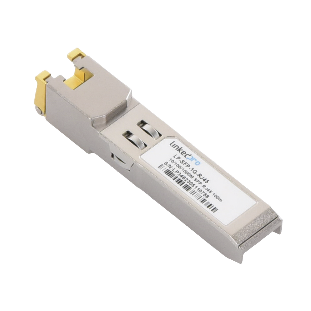 Transceptor ??ptico SFP a RJ45 / Auto negociaci??n 10/100/1000 Mbps / Conector RJ45 / 1000BASE-T / Distancia de hasta 100 m. - Imagen 4