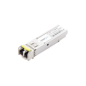 Transceptor ??ptico SFP (Mini-Gbic) / Monomodo 1550 nm / 1.25 Gbps / 1000BASE-ZX / Conectores LC/UPC Dǧplex / DDM / Hasta 80 km
