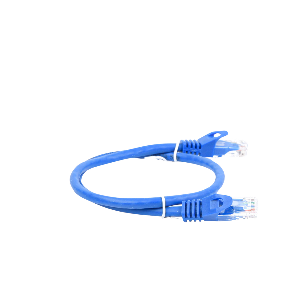 Cable de Parcheo UTP Cat6 - 0.5 Metros (1.64 Pies) - Azul - Imagen 2