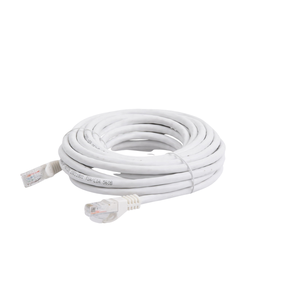 Cable de Parcheo UTP Cat6 - 7.0 Metros (22.97 Pies) - Blanco - Imagen 3