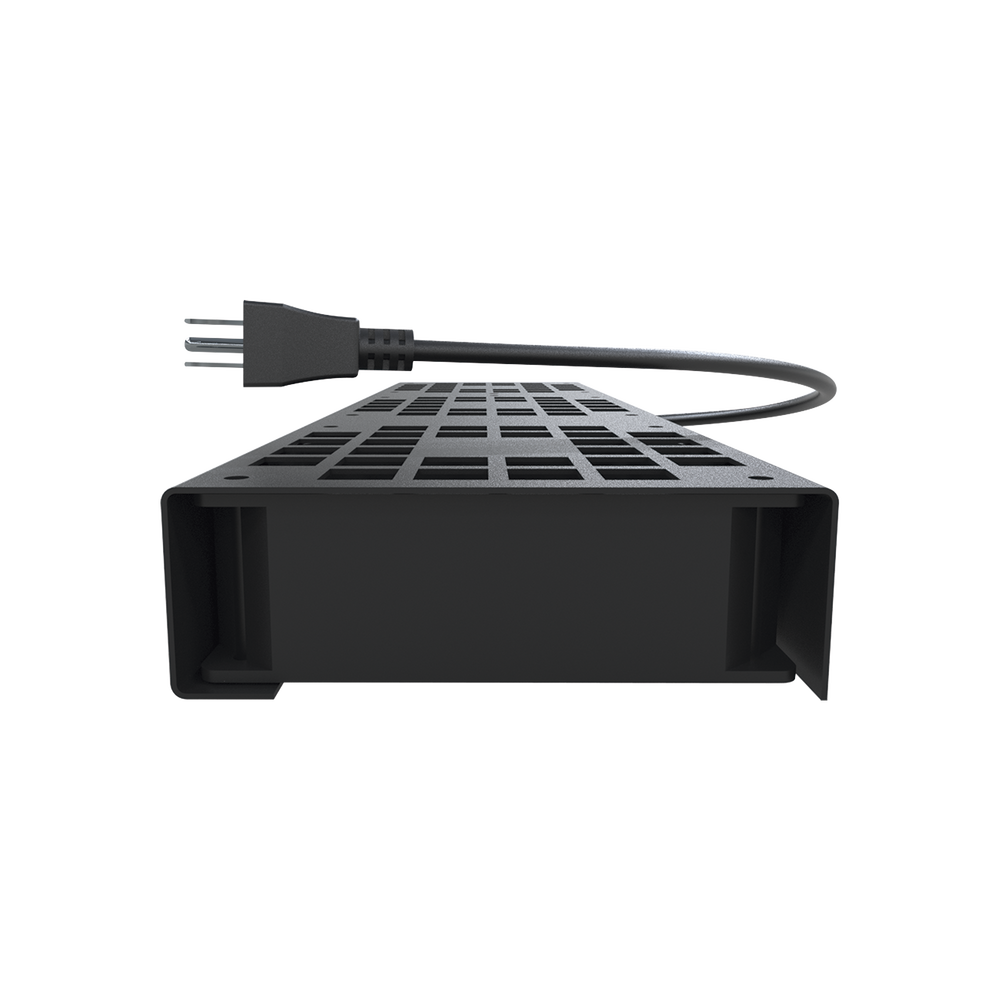 Kit de 3 Ventiladores 110 Vca (12 x 12 cm) con Clavija para Gabinete de Piso - Imagen 2