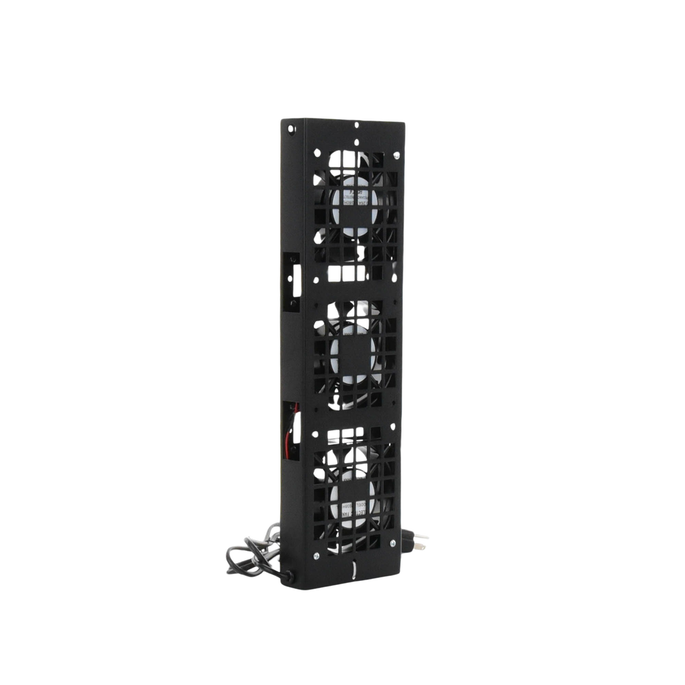Kit de 3 Ventiladores 110 Vca (12 x 12 cm) con Clavija para Gabinete de Piso - Imagen 6