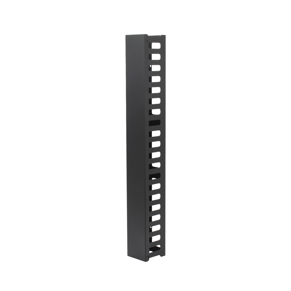 Organizador de Cable Vertical de 21 Unidades Rack Sencillo, Compatible con Racks Serie EIRL y EIQR - Imagen 2