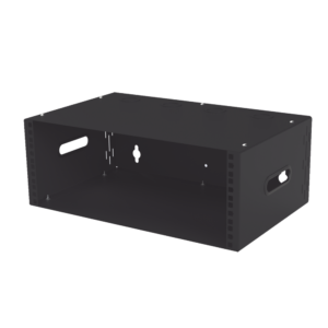 Gabinete para Montaje en Pared liviano, 4 Unidades de rack, Profundidad mǭxima de trabajo 250 mm, Se env??a el Gabinete Armado.