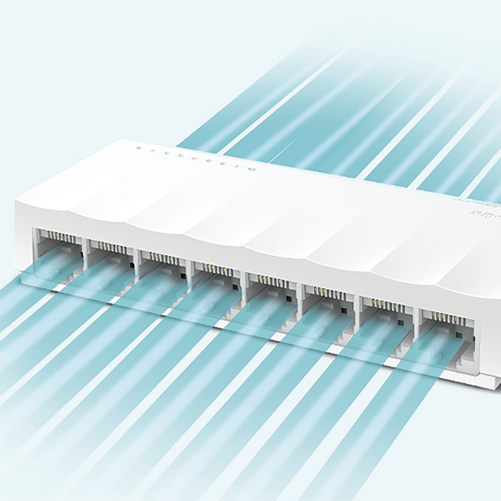 Switch para escritorio 8 puertos 10/100Mbps - Imagen 8
