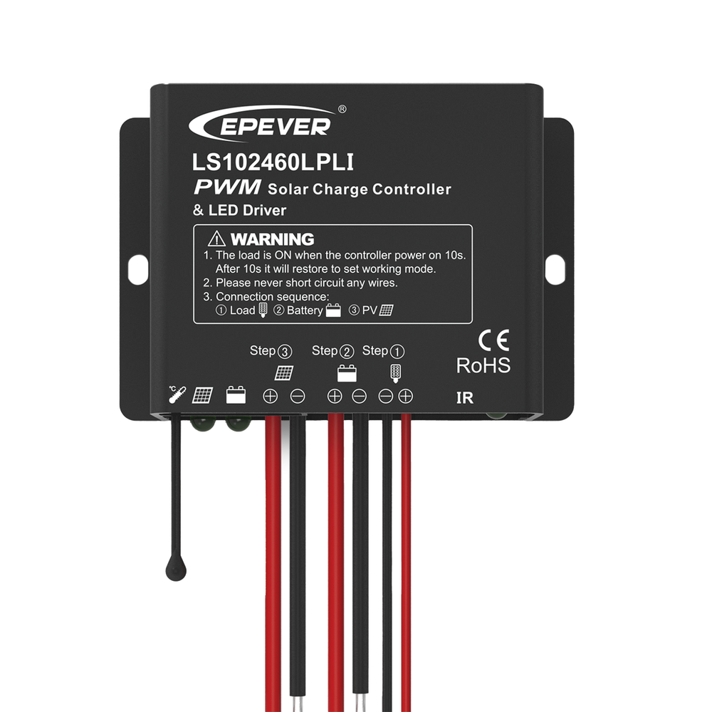 Controlador Solar de Carga y Descarga PWM 12/24V 20A - Imagen 2