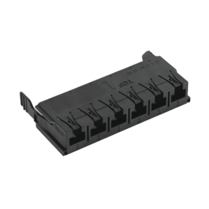Copper, Adapter Plate, Lightverse Combo, Empty, Shielded, 6 Port, Black
