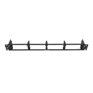 Fiber, Panel, Lightverse Combo, Rack Mount, 1U, Fixed Access, Empty, 4 Openings, Black, Shielded Flat Without Wire Manager