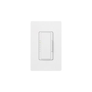 Atenuador (dimmer) Maestro 600W baja tensión, multilocación, sinlge pole,  color blanco.