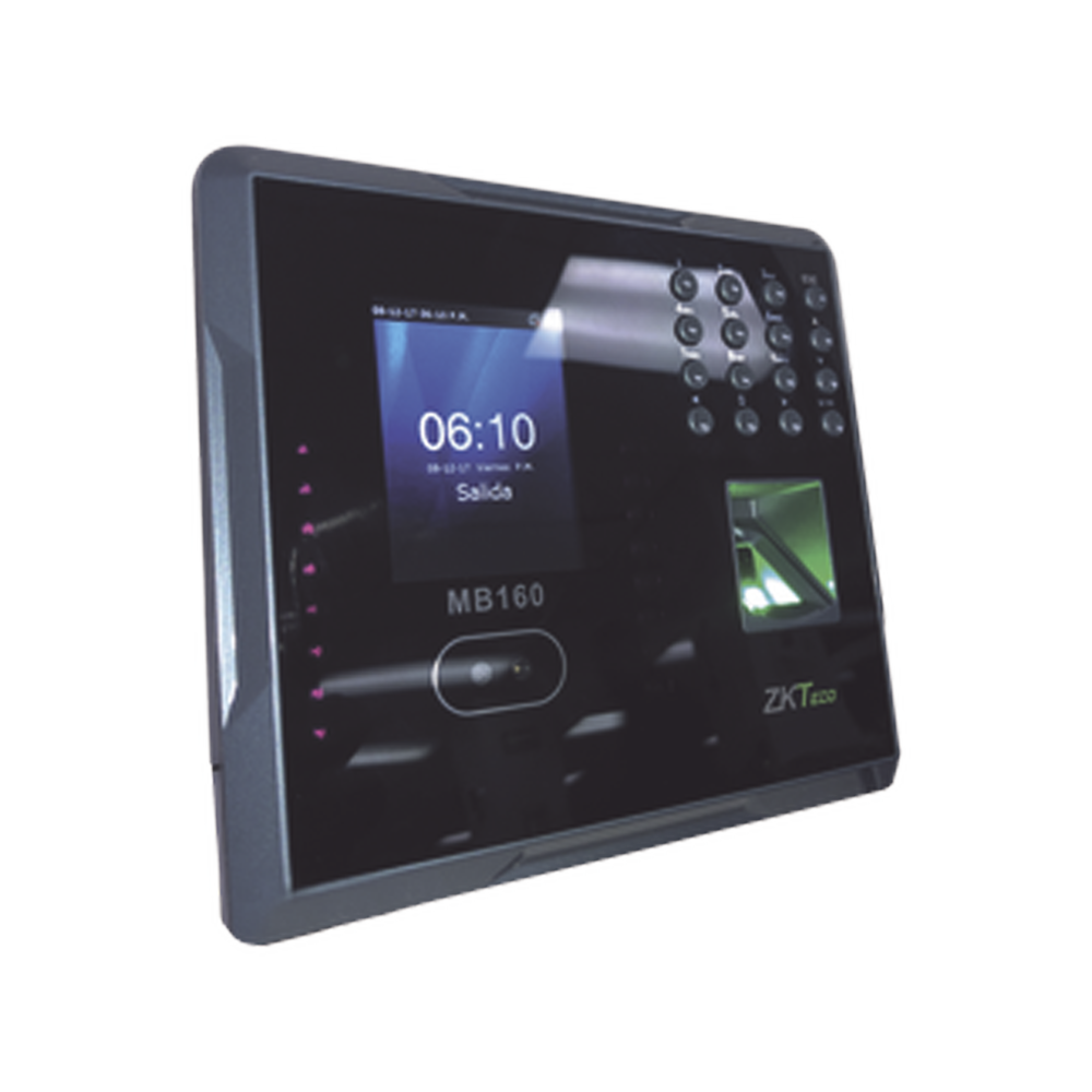 Terminal Biom?trica Facial / Rostro Huella y Tarjeta / 1,500 Usuarios / Pantalla 2.8" / TCP/IP USB / ADMS / Control de 1 Puerta