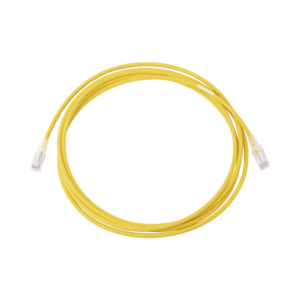 Patch Cord MC6 Modular Cat6 UTP, CM/LS0H, 3.05 Metros (10 Pies), Color Amarillo