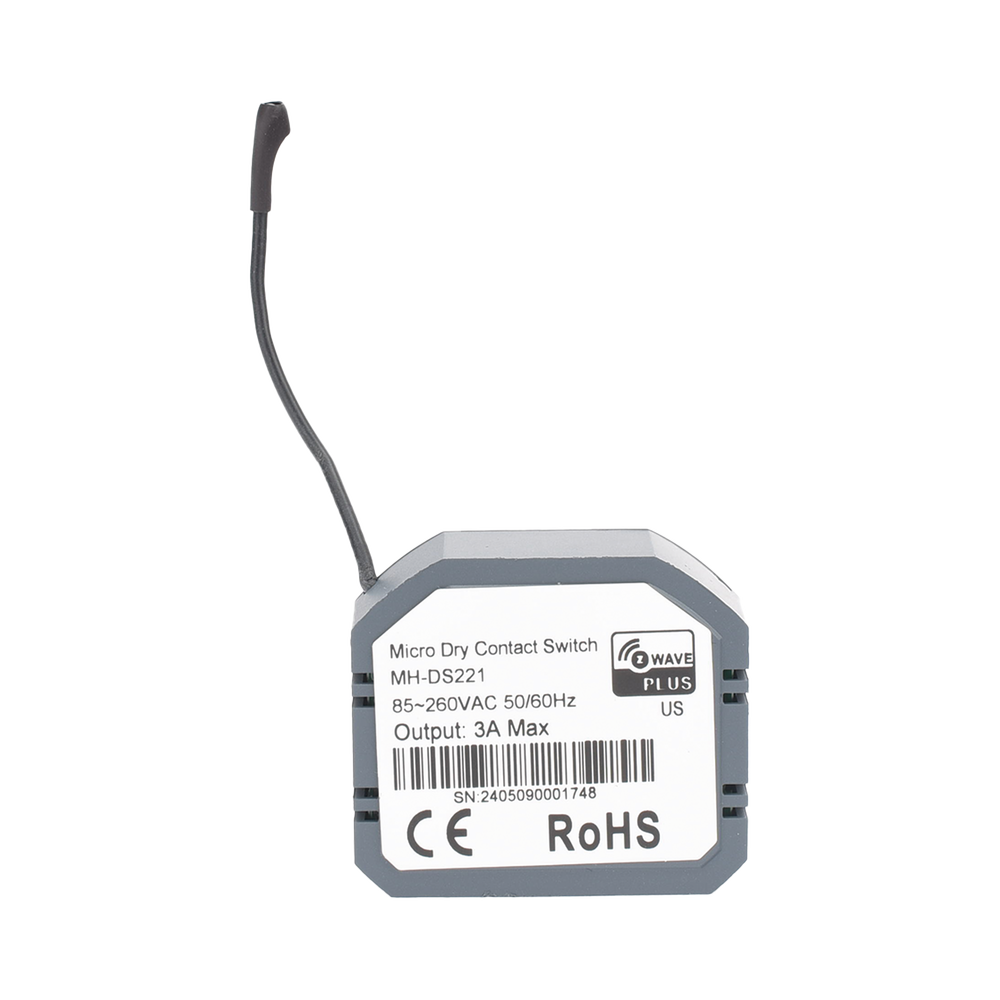 (ZWAVE) Micro modulo On/Off y salida de contacto seco - Imagen 3