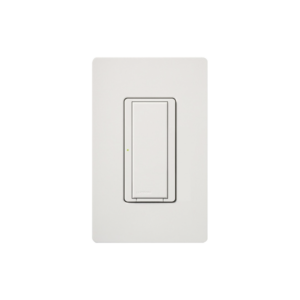 Switch on/off interruptor inalámbrico señal ClearConnect para iluminación de 6 A, ventilador de 1/10 HP, 120 V, requiere cable neutro.