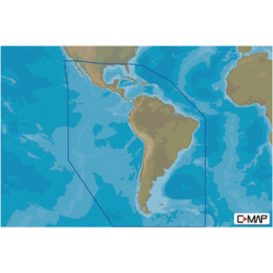 M-SA-Y038-MS MAX-N+ mapas del caribe, centro y SudamǸrica. Compatible ǧnicamente con series GO, NSO y NSS.