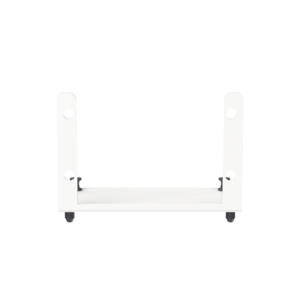 Soporte Para 2 Adaptadores de Fibra Óptica Opticom®, Para Uso con Gabinetes Multipropósito, de Instalación a Presión, Color Blanco